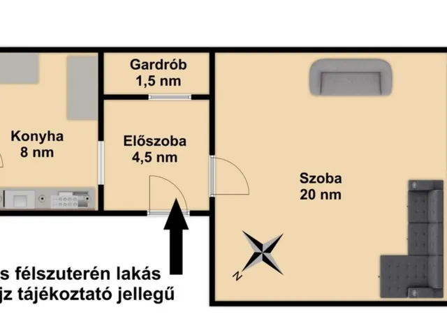 Eladó lakás Budapest XIV. kerület, Alsórákos 39 nm