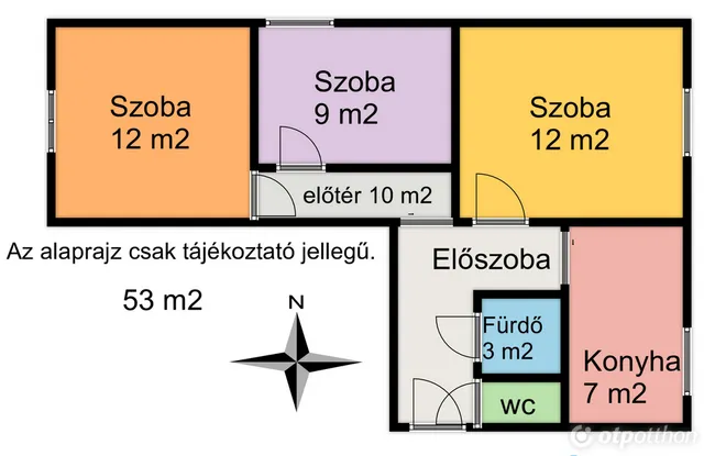 Eladó lakás Pécs 53 nm