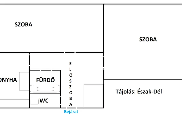 Pécs eladó panellakás 1+1 fél szobás: 29,3 millió Ft