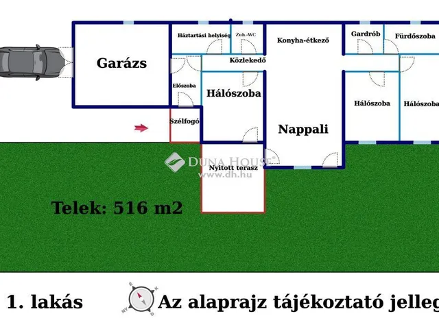 Dunaharaszti eladó ikerház 4 szobás: 116,9 millió Ft