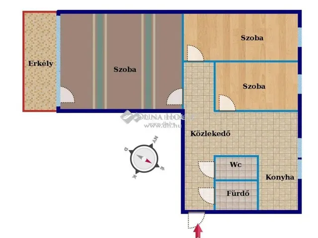 Eladó lakás Kecskemét 65 nm