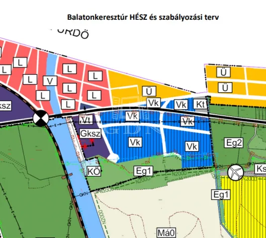 Eladó kereskedelmi és ipari ingatlan Balatonkeresztúr 29271 nm