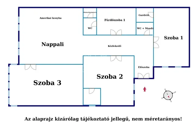 Eladó lakás Budapest V. kerület, Lipótváros 100 nm
