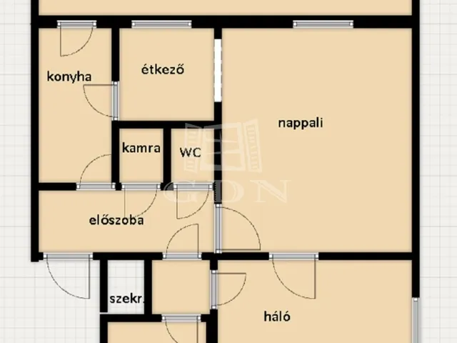 Eladó lakás Budapest XII. kerület, Kissvábhegy 52 nm