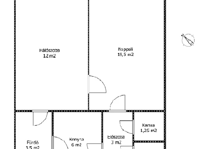 Eladó lakás Budapest X. kerület, Téglagyárdűlő 48 nm