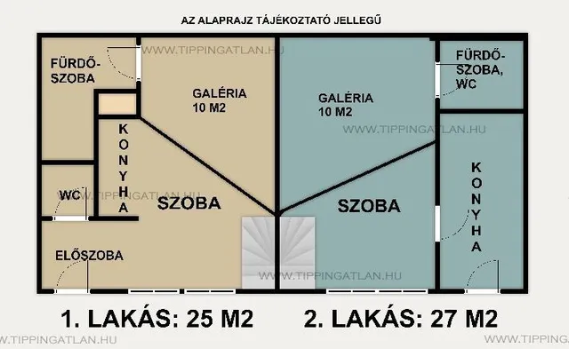 Eladó lakás Budapest IX. kerület, Ráday utca 54 nm