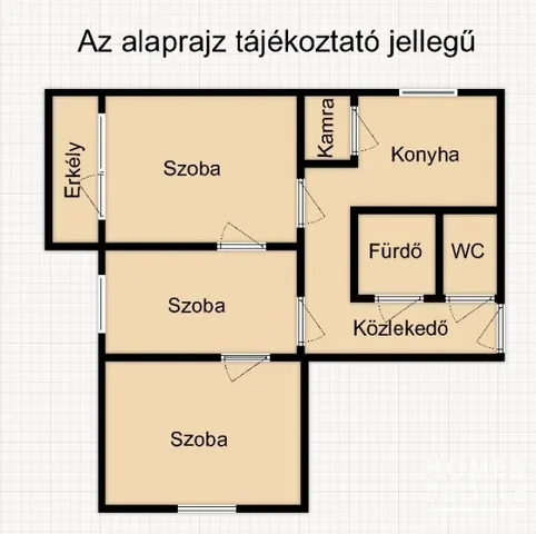 Eladó lakás Szeged, Tarján 59 nm