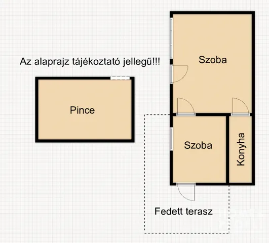 Eladó ház Szeged, Kiskundorozsma 35 nm