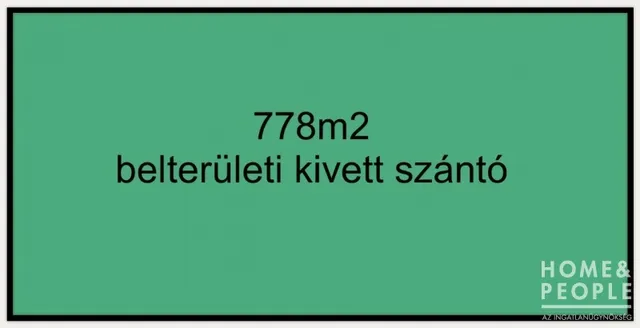 Eladó telek Szeged, Petőfitelep 778 nm