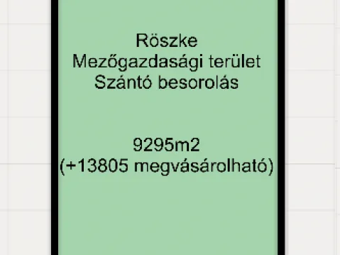 Eladó mezőgazdasági ingatlan Röszke 9295 nm