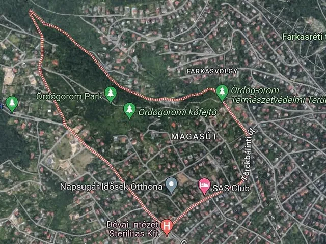 Eladó telek Budapest XII. kerület, Magasút 1555 nm