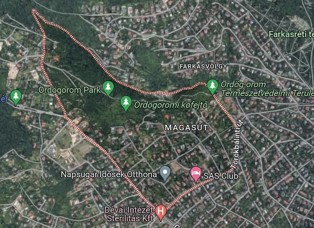 Eladó telek Budapest XII. kerület, Magasút 1555 nm