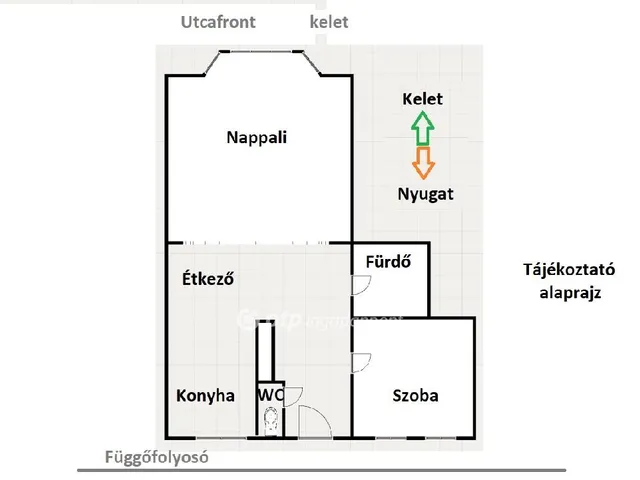 Eladó lakás Budapest XIII. kerület, Újlipótváros 58 nm