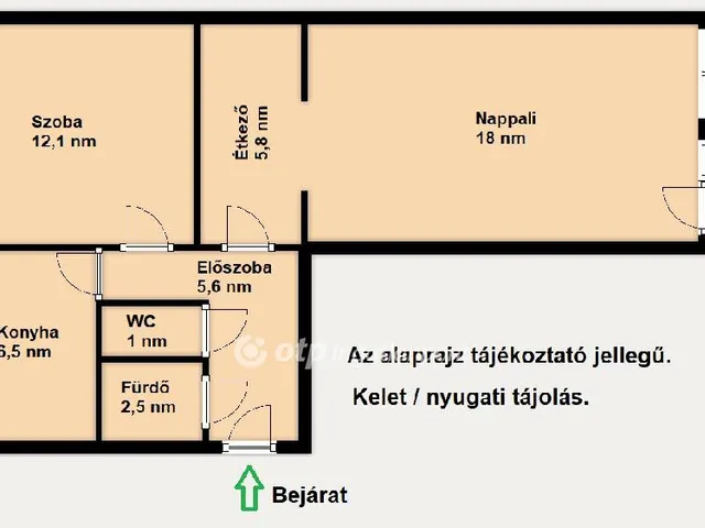 Eladó lakás Budapest XI. kerület, Gazdagrét 53 nm