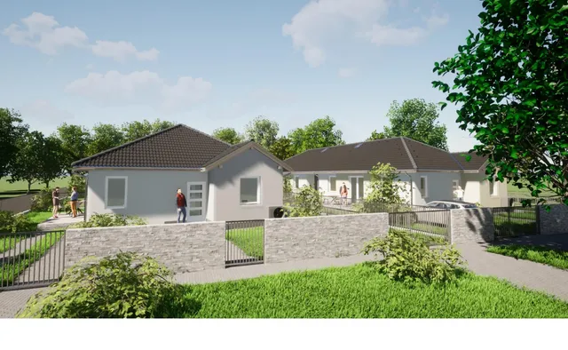 Eladó új építésű lakópark Kiskunlacháza 88 nm